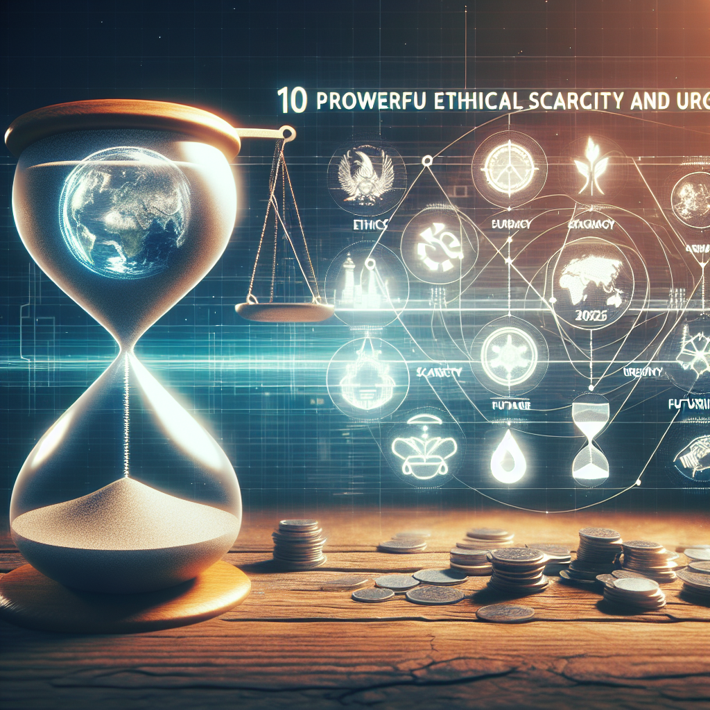 ethical scarcity and urgency